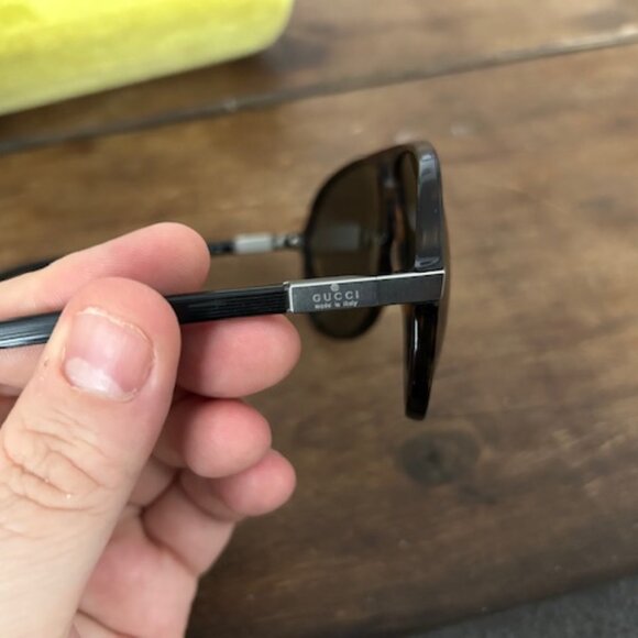 Gucci 1646/S Sunglasses 0O1670 DARK HAVANA (6110) - Picture 5 of 6